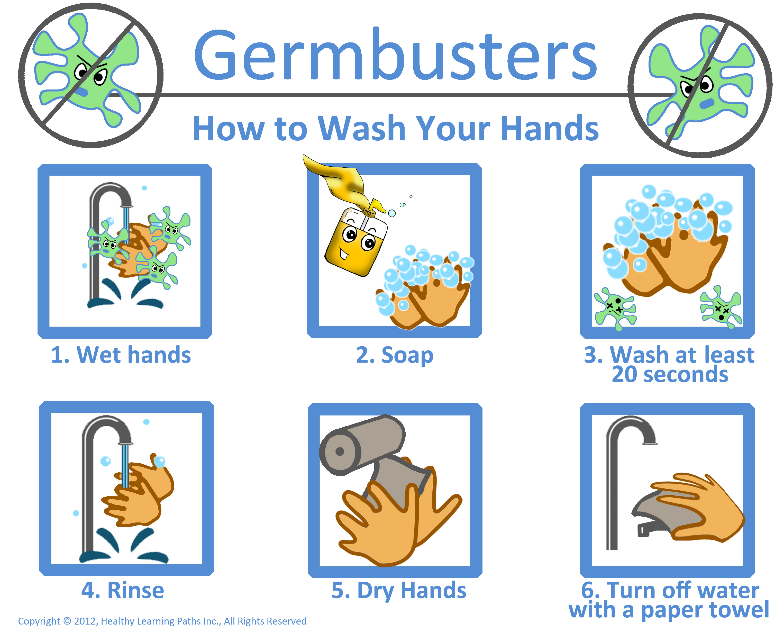 Keep Your Child Germ Free By Following These Steps For Hand Washing 