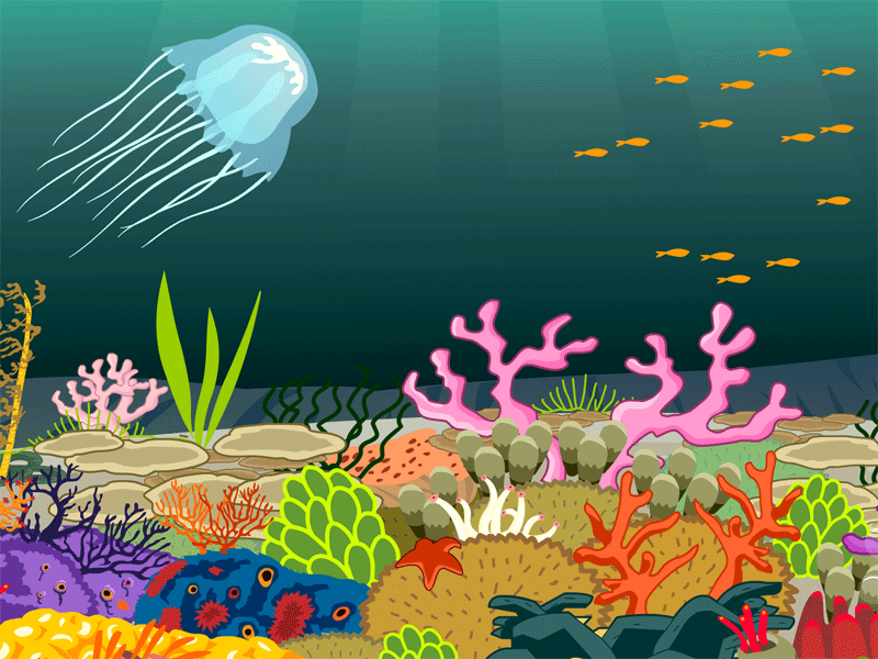 Ocean Floor Clipart Ocean Habitats
