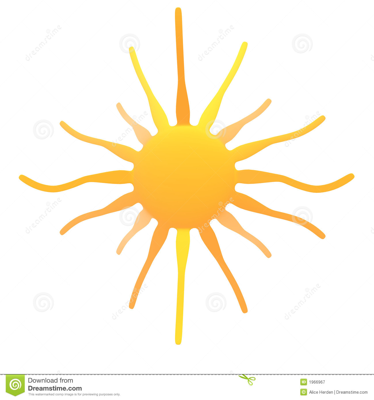 Royalty Free Stock Photography    Mexican Sun 3