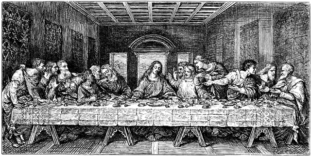 The Last Supper   Clipart Etc