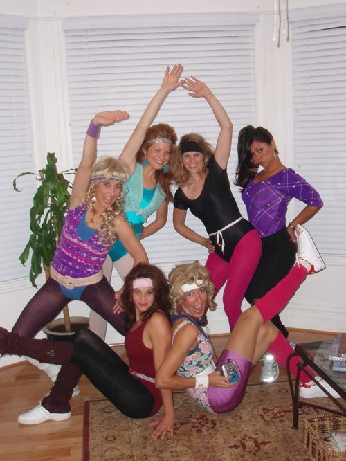80s Workout Halloween Costumes