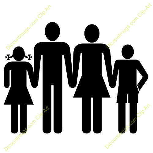 Family Clipart 4 People   Clipart Panda   Free Clipart Images