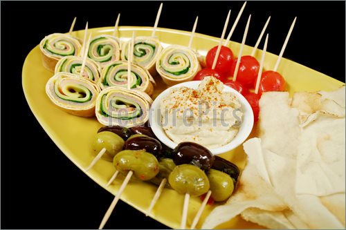 Finger Food Clipart Appetizer Tray Pic  21