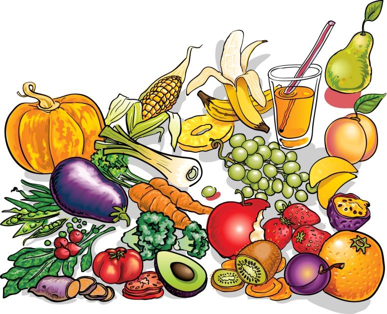 Fruits Veggies Jpg Clipart   Free Nutrition And Healthy Food Clipart
