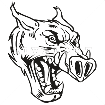 Go Back   Gallery For   Wild Boar Face Drawing
