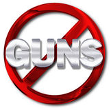 Gun Control Concept Stock Photo