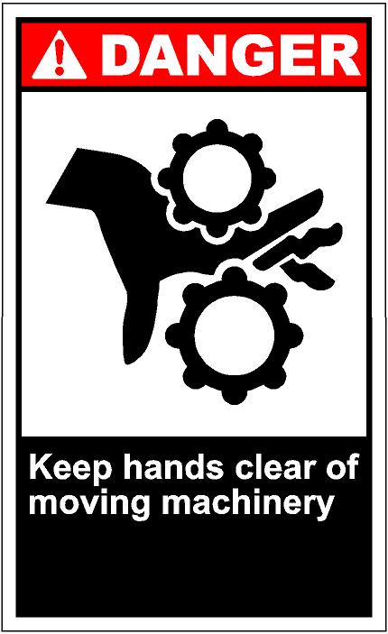 Hands Safety Signs Clipart