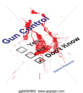 Illustrations   Gun Control Questionnaire  Stock Clipart Gg64063852