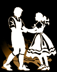 Polka Dancers Clipart