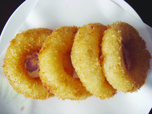 Prefried Crumbed Onion Rings   Free Images At Clker Com   Vector Clip