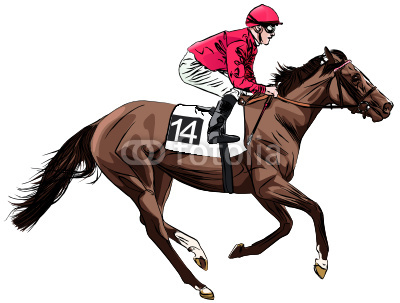 Racing Horse Logo Vector Stock Royalty Frees Vectors And Clipart    