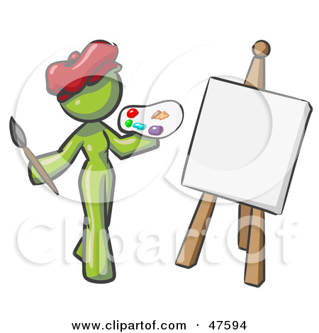 Royalty Free  Rf  Green Woman Clipart   Illustrations  1
