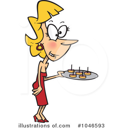 Royalty Free  Rf  Party Clipart Illustration By Ron Leishman   Stock