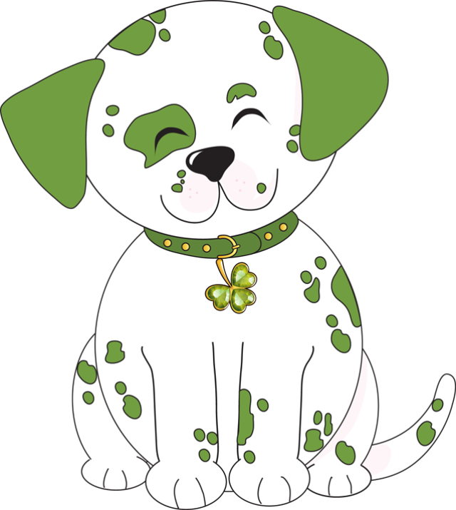 St Pats Day Puppy Png   Dixie Allan