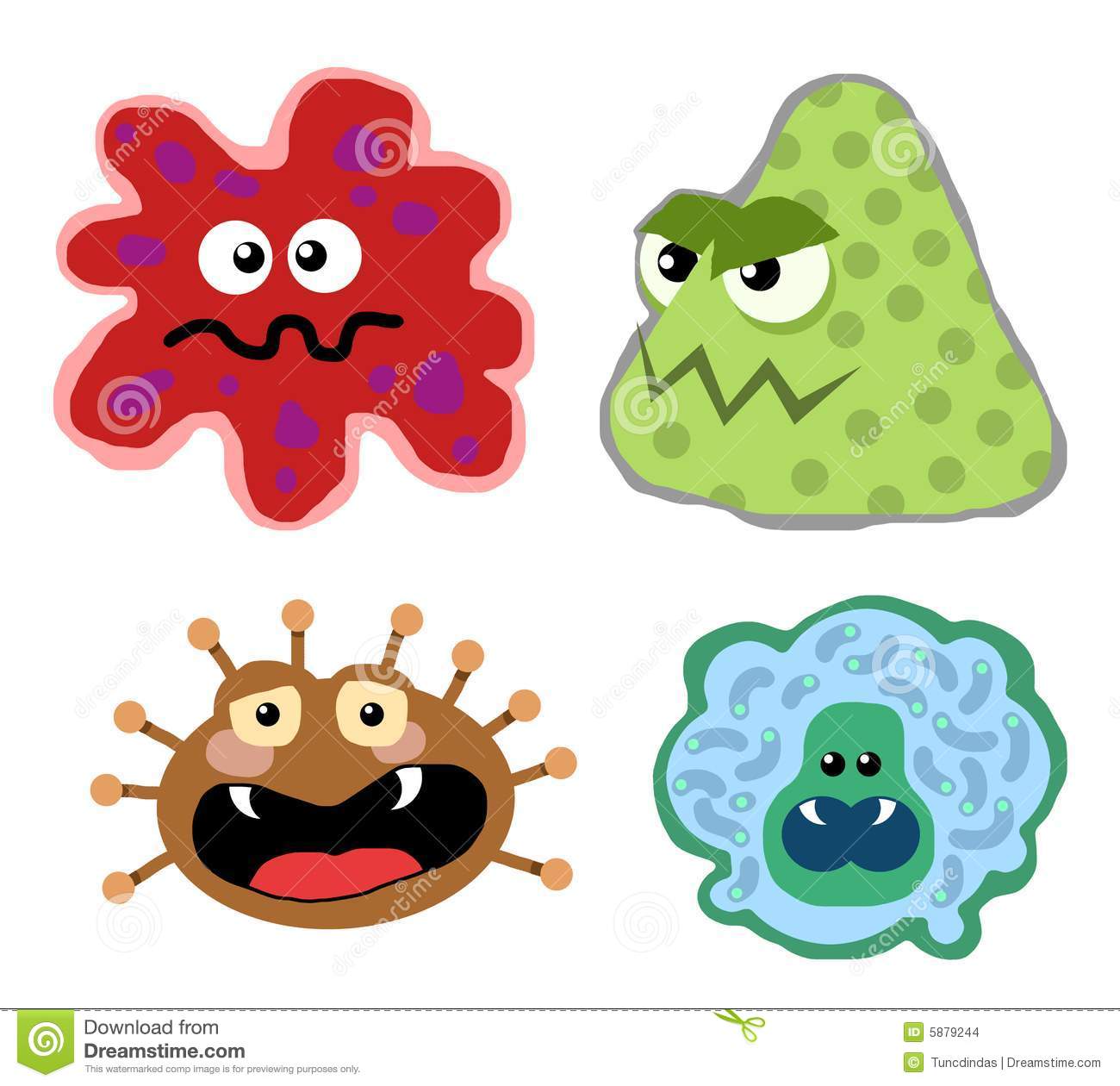Virus Germs 01 Stock Images   Image  5879244