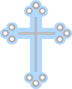 Baby Baptism Cross Clip Art Christening Cross Clip A