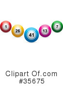 Bingo Balls Clipart   Free Clip Art Images