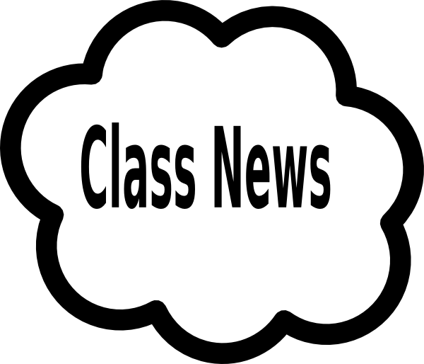 Class News Cloud Clip Art At Clker Com   Vector Clip Art Online