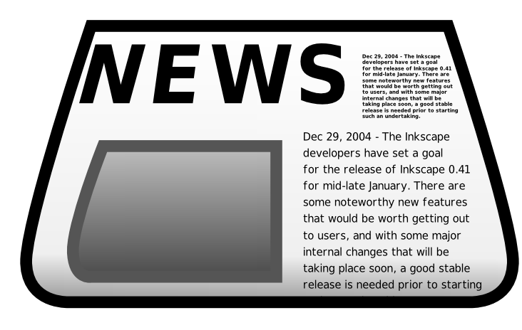 Clipart Online Newspaper Clipart Black And White Newspaper Clipart