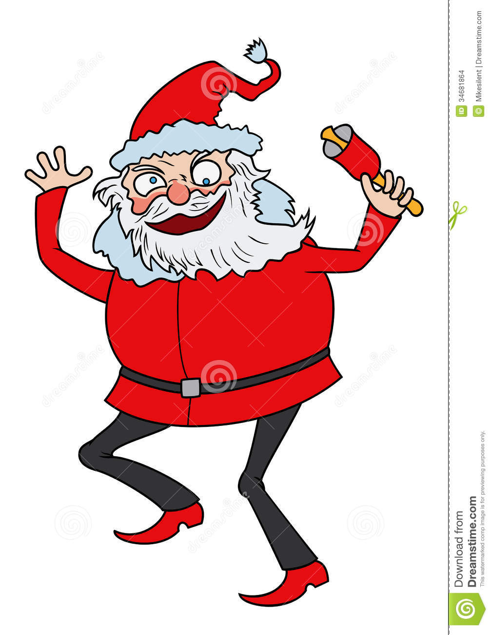 Crazy Funny Clipart Crazy Santa
