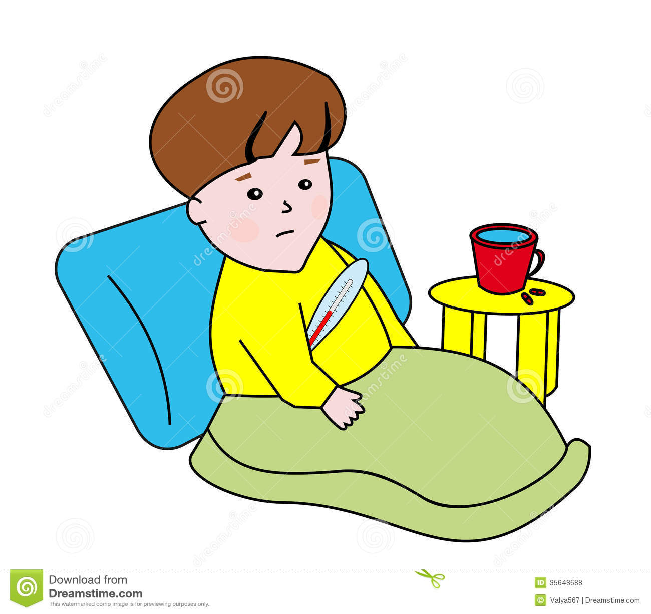 Displaying 20  Images For   Feeling Sick Clipart