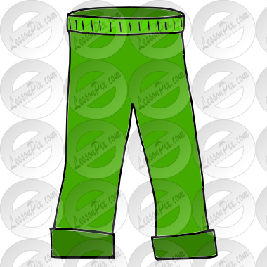 Green Pants Clipart Pants Picture