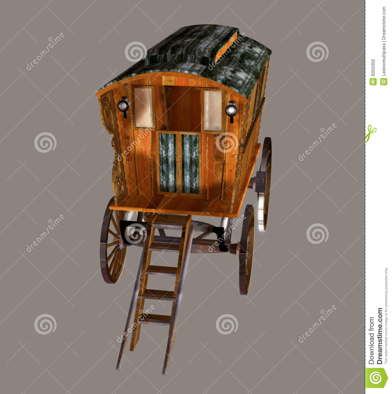 Gypsy Wagon Royalty Free Stock Image   Image  6050356