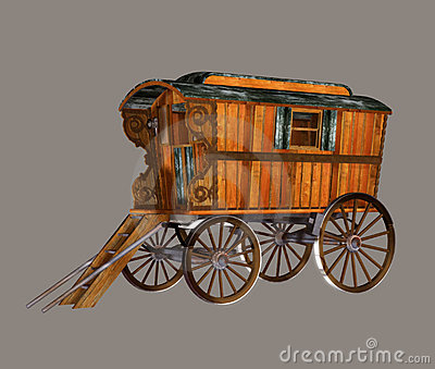 Gypsy Wagon Royalty Free Stock Photography   Image  6050347