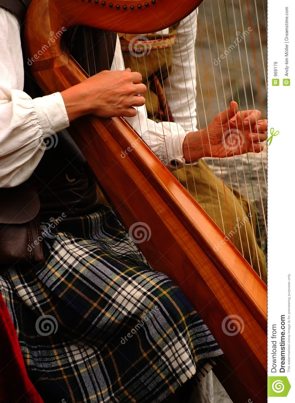 Harp Player Royalty Free Stock Images   Image  969179
