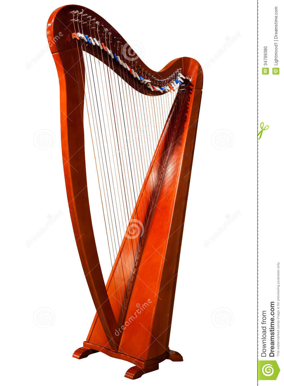 Harp Stock Photo   Image  34799380