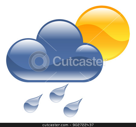 Icon Clipart Illustration Stock Vector Clipart Weather Icon Clipart