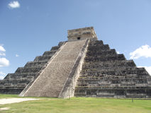 Inca Pyramid In Chitchen Itza Stock Images