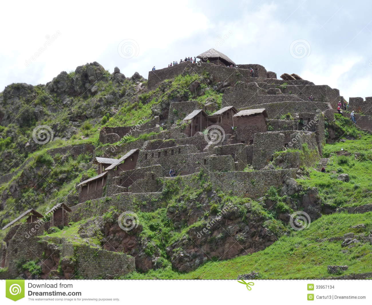 Inca Temple Of Q Oricacancha Close To Cuzco Peru