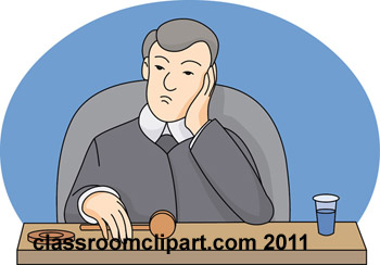 Legal   Courtroom Judge   Classroom Clipart