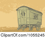 Royalty Free  Rf  Gypsy Wagon Clipart Illustrations Vector Graphics
