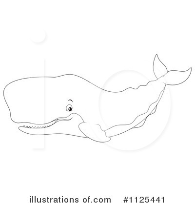 Royalty Free  Rf  Sperm Whale Clipart Illustration  1125441 By Alex