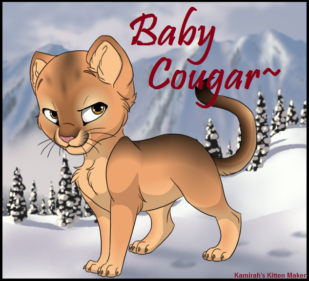 Baby Cougar Id By Baby Cougar Png
