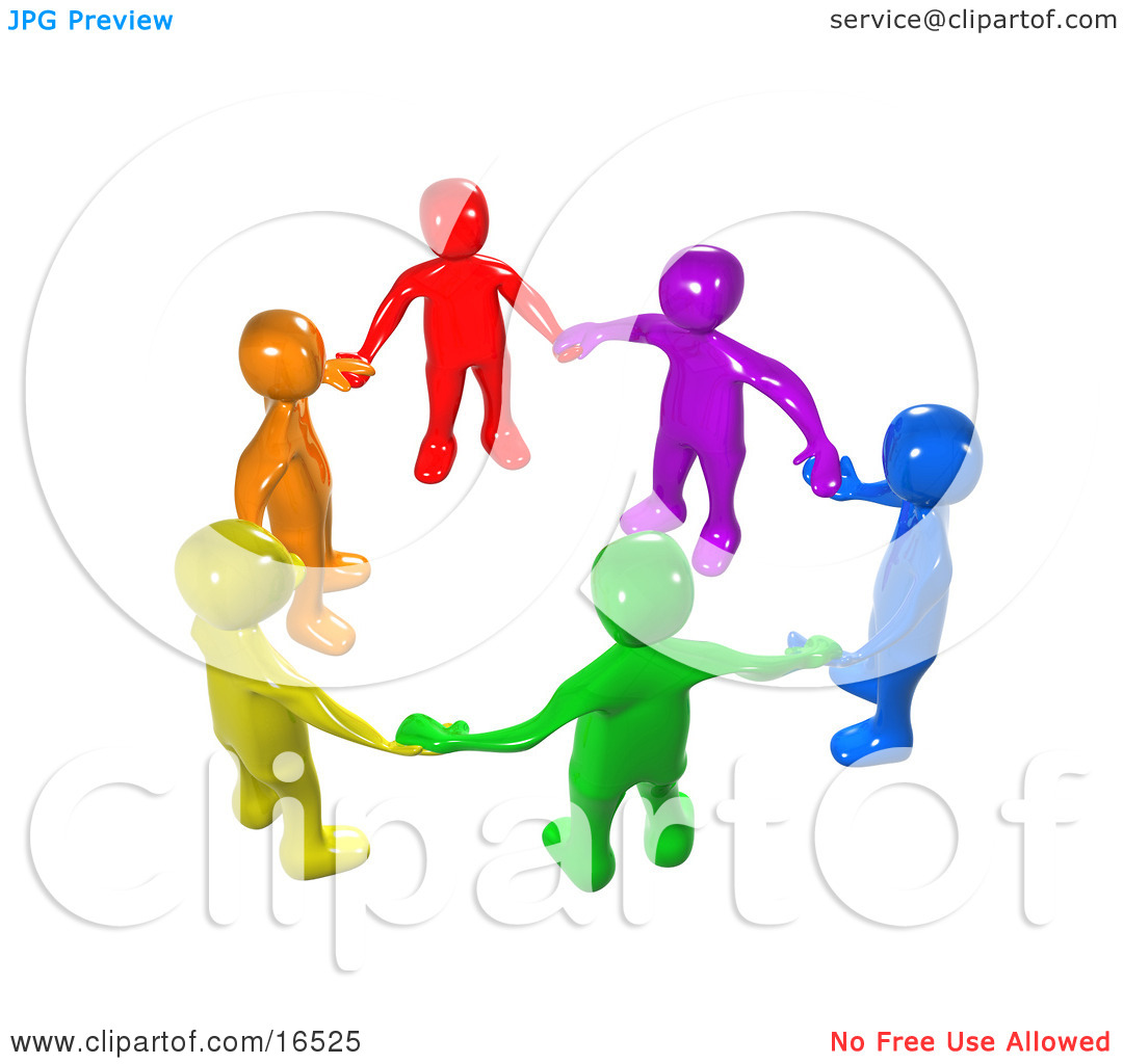 Friendship Support And Unity Clipart Illustration Graphic By 3pod