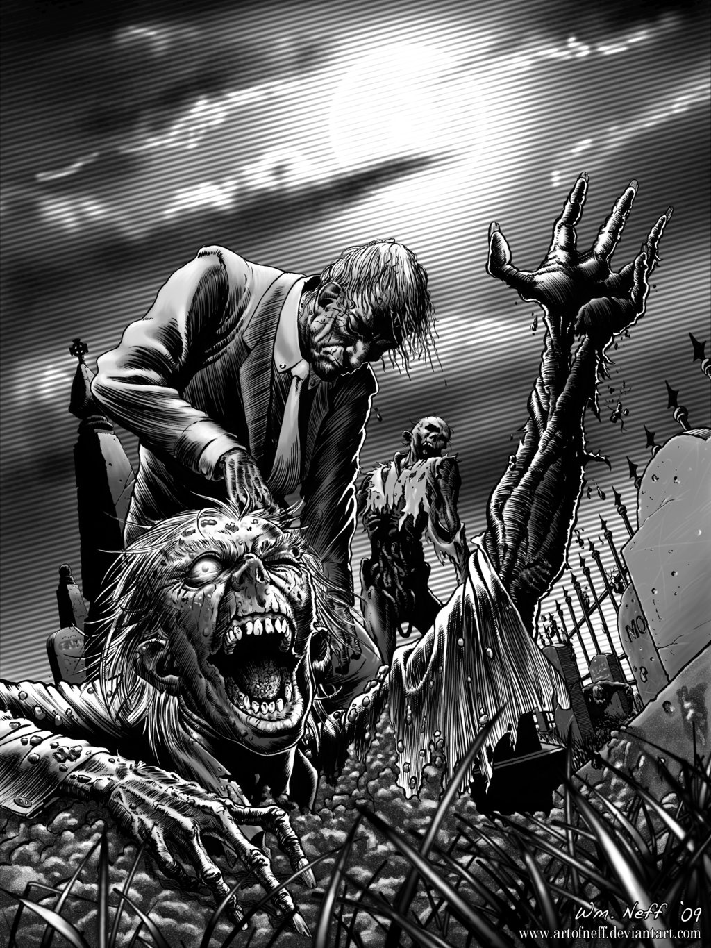 Mejores Ilustraciones De  Zombies Los Muertos Vivientes   Return222