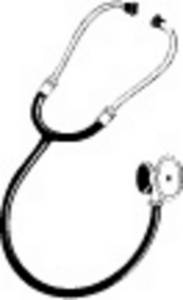 Nurse With Stethoscope Clipart Free Clipart Picture Of A