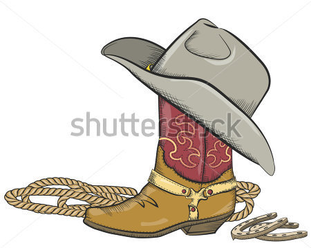 Photos   Western Boots Clipart Baby Cowboy Hat Clipart Blue Cowboy Hat