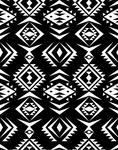 Seamless Black And White Aztec Print Pattern Background Seamless Aztec
