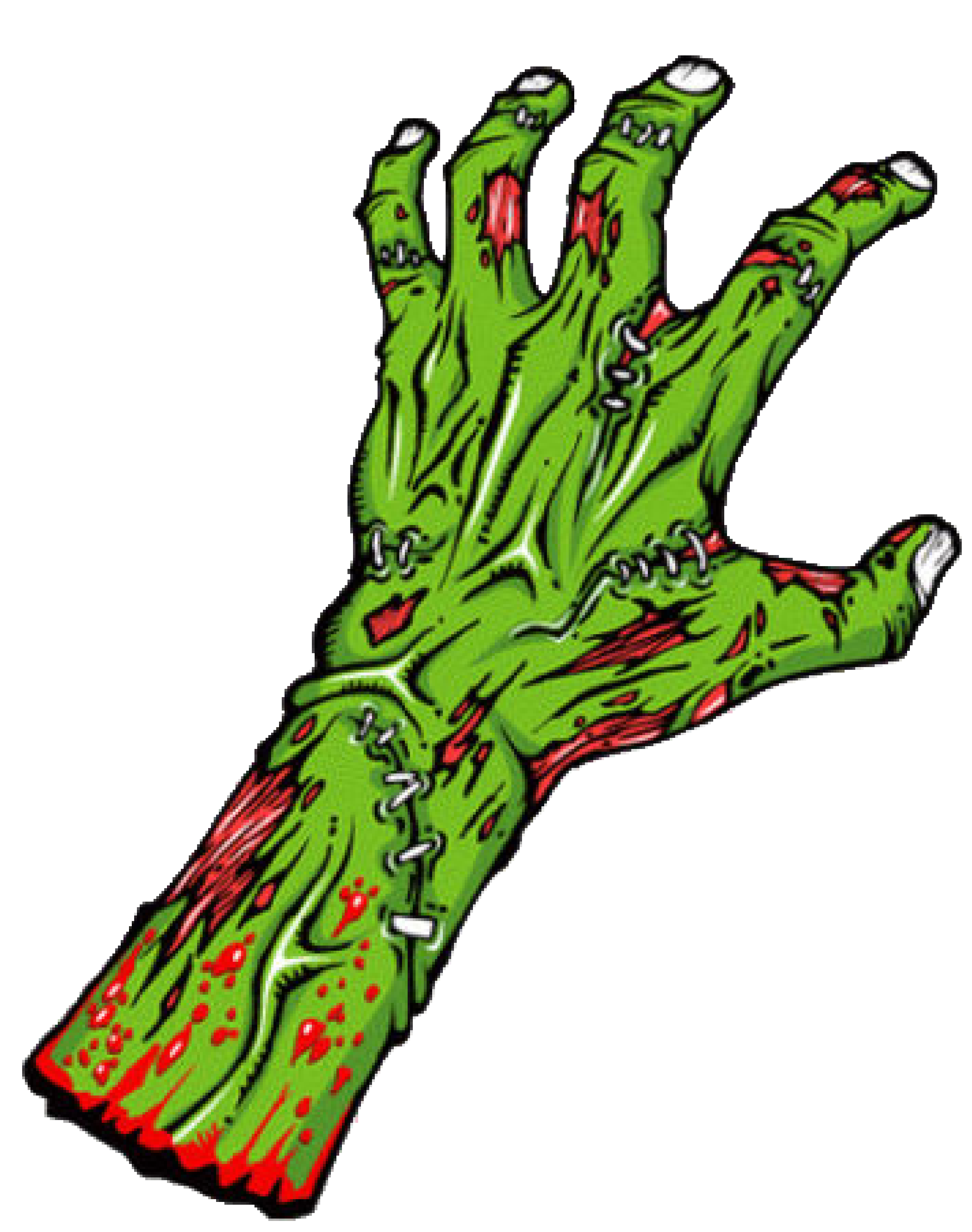 Zombie Hand Cut   Free Images At Clker Com   Vector Clip Art Online