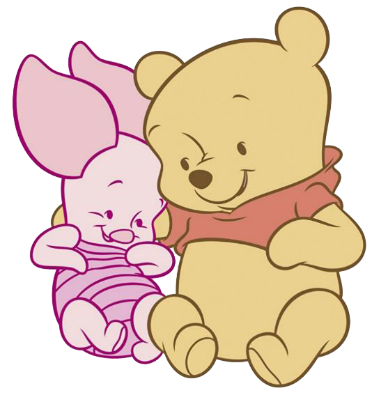 Baby Piglet   Pooh Hug
