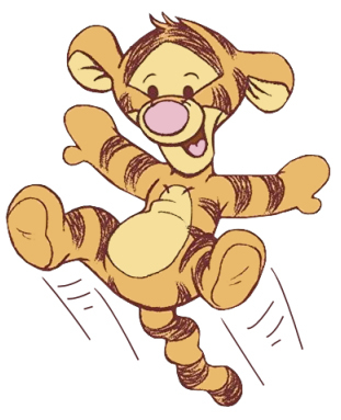 Baby Tigger Cartoon Character Clipart Image     Disney Clipart Com