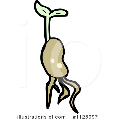 Bean Sprout Clipart Vector Picture