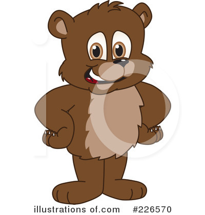 Bear Mascot Clipart  226570 By Toons4biz   Royalty Free  Rf  Stock