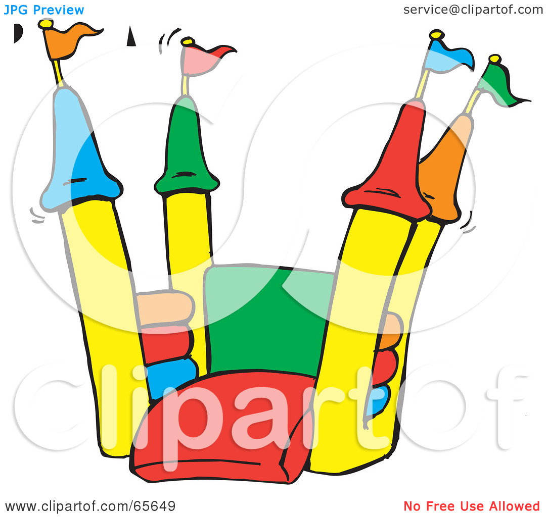 Bounce Clipart Royalty Free Rf Clipart Illustration Of An Open