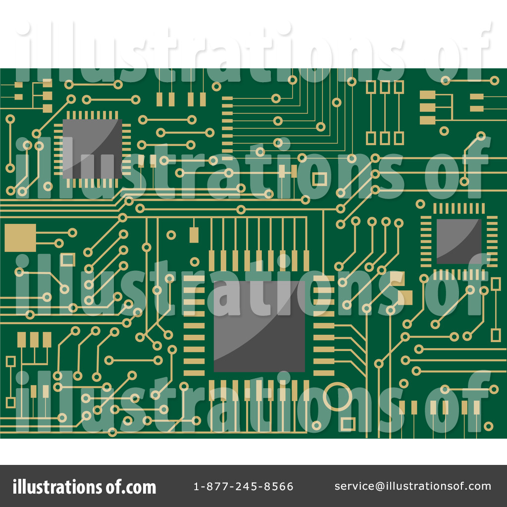 Circuit Board Clipart  1060985 By Seamartini Graphics   Royalty Free