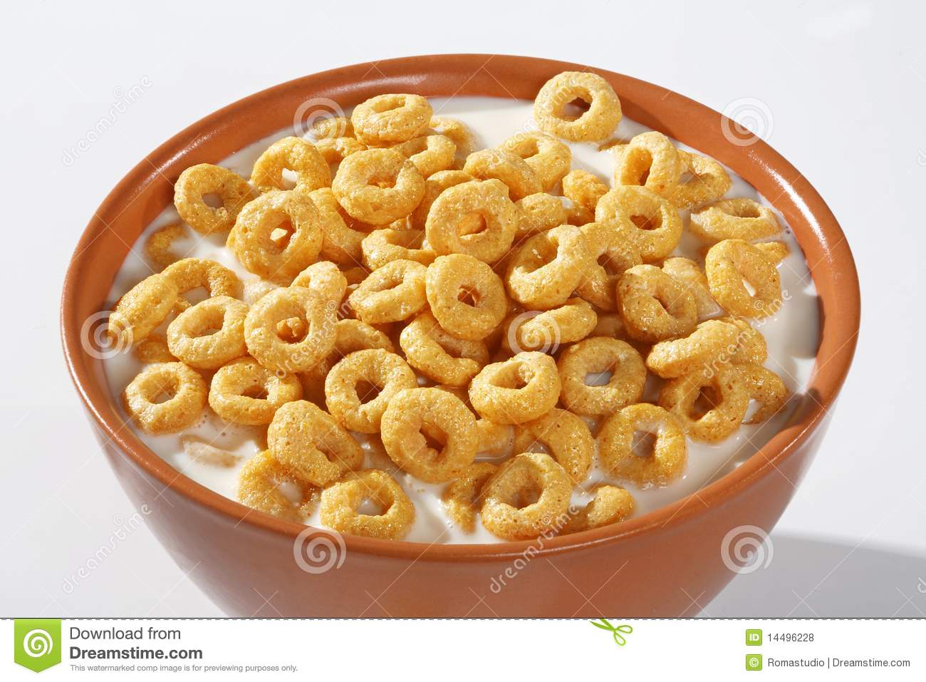 Corn Flakes Rings Breakfast Royalty Free Stock Photos   Image